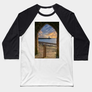 Hartlepool Pier and Lighthouse from Sandwell Gate Baseball T-Shirt